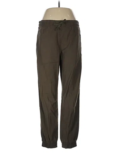 Pre-owned Tna Casual Pants In Green