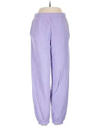 Pre-owned Tna Casual Pants In Purple