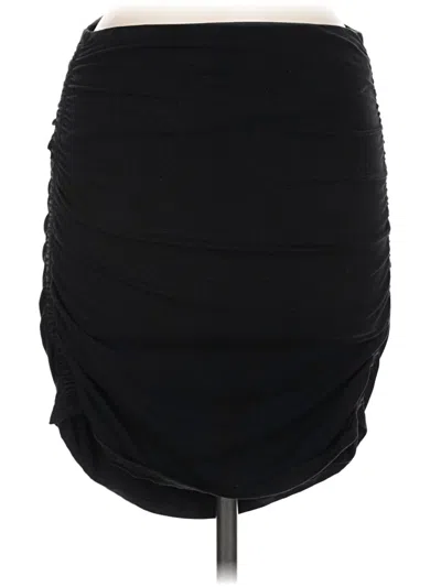 Pre-owned Tna Casual Skirt In Black
