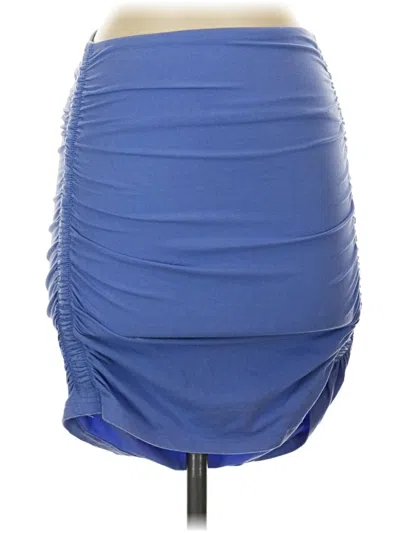 Pre-owned Tna Casual Skirt In Blue