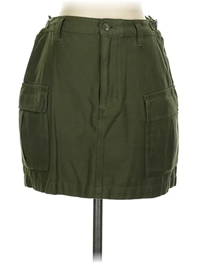 Pre-owned Tna Casual Skirt In Green
