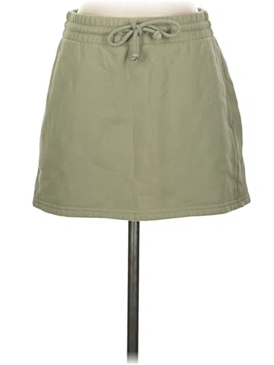 Pre-owned Tna Casual Skirt In Green