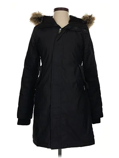 Pre-owned Tna Coat In Black