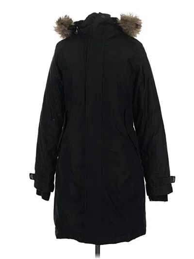 Pre-owned Tna Coat In Black