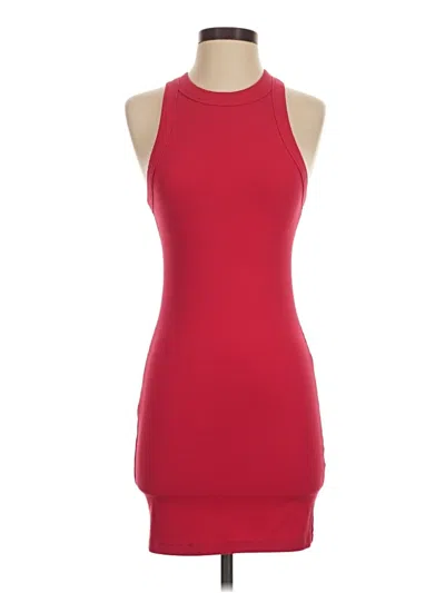 Pre-owned Tna Cocktail Dress In Red