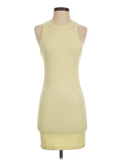 Pre-owned Tna Cocktail Dress In Yellow