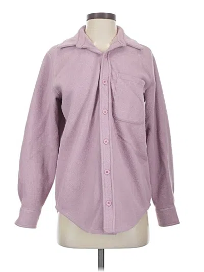 Pre-owned Tna Fleece Jacket In Purple