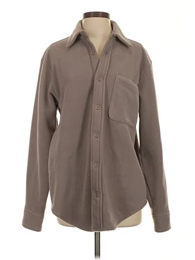 Pre-owned Tna Jacket In Brown