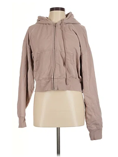 Pre-owned Tna Jacket In Tan