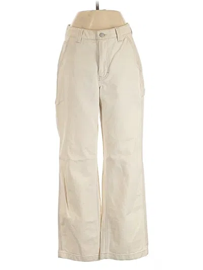 Pre-owned Tna Khaki Pant In Ivory