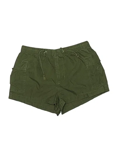 Pre-owned Tna Khaki Shorts In Green