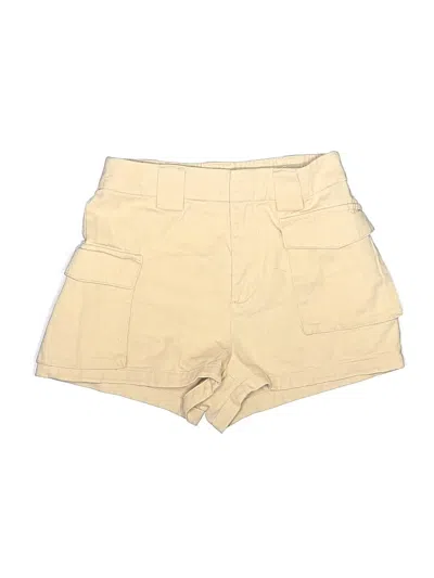 Pre-owned Tna Khaki Shorts In Tan