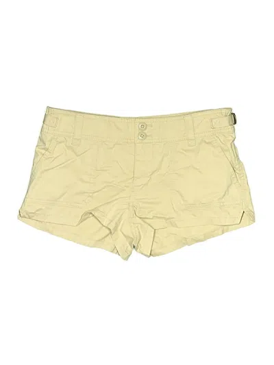 Pre-owned Tna Khaki Shorts In Yellow