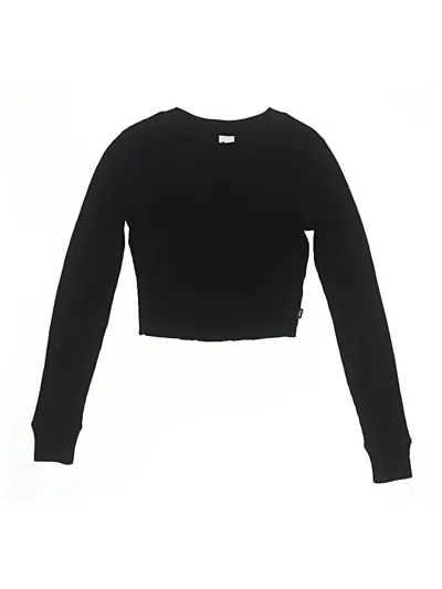 Pre-owned Tna Kids' Long Sleeve T-shirt In Black