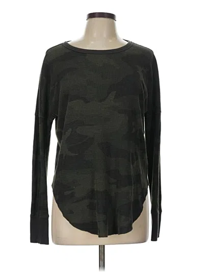 Pre-owned Tna Long Sleeve T-shirt In Green