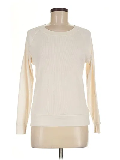 Pre-owned Tna Long Sleeve T-shirt In Ivory