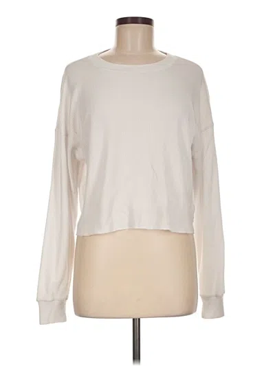 Pre-owned Tna Long Sleeve T-shirt In Ivory