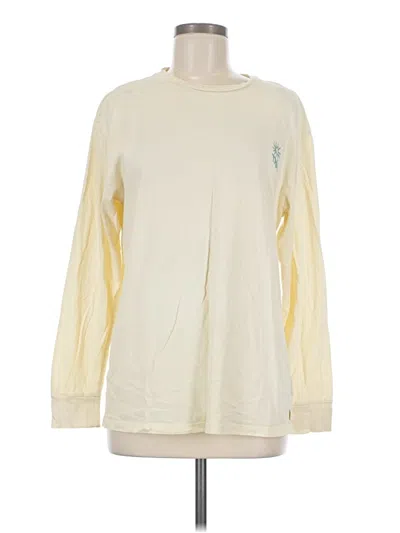 Pre-owned Tna Long Sleeve T-shirt In Ivory