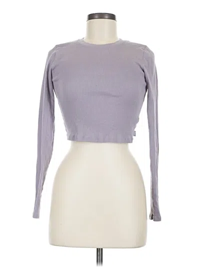 Pre-owned Tna Long Sleeve T-shirt In Purple