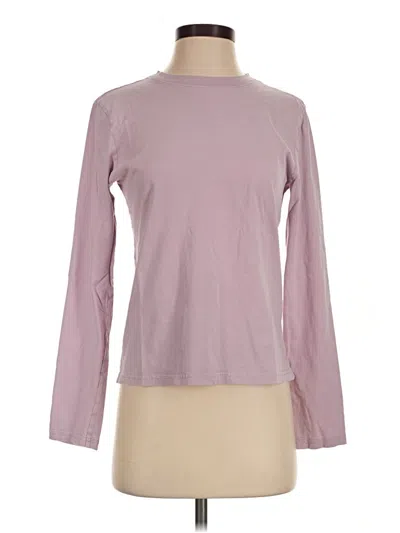 Pre-owned Tna Long Sleeve T-shirt In Purple