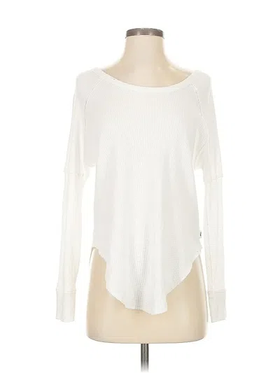 Pre-owned Tna Long Sleeve T-shirt In White