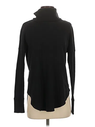 Pre-owned Tna Long Sleeve Turtleneck In Black