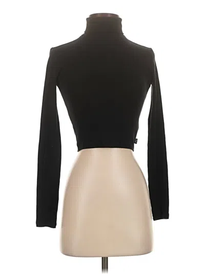 Pre-owned Tna Long Sleeve Turtleneck In Black