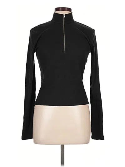 Pre-owned Tna Long Sleeve Turtleneck In Black
