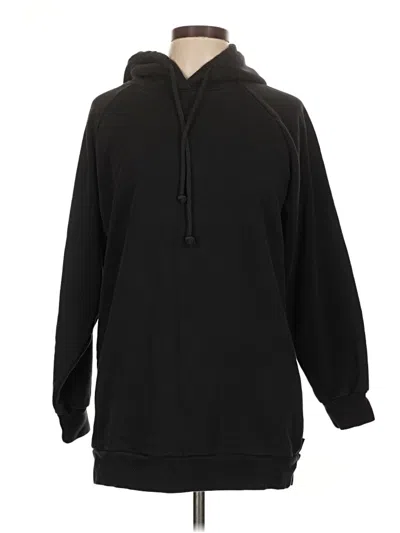 Pre-owned Tna Pullover Hoodie In Black