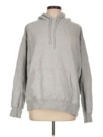 Pre-owned Tna Pullover Hoodie In Gray