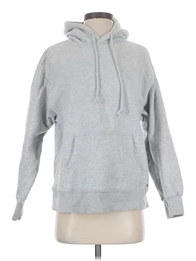 Pre-owned Tna Pullover Hoodie In Gray