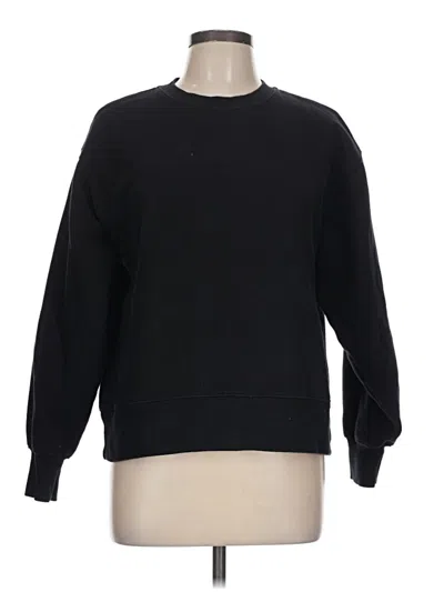 Pre-owned Tna Pullover Sweater In Black