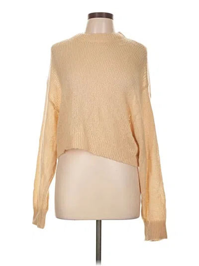 Pre-owned Tna Pullover Sweater In Tan