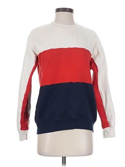 Pre-owned Tna Pullover Sweater In White