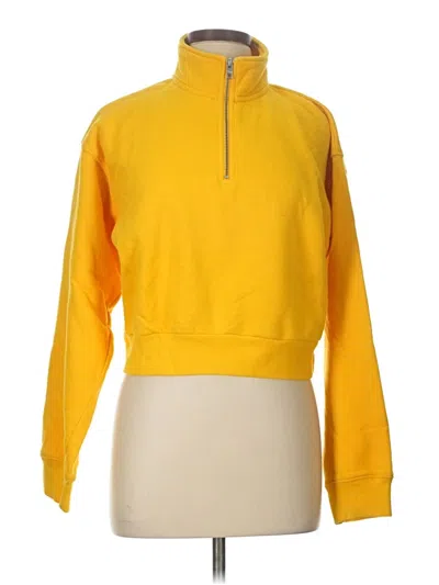 Pre-owned Tna Pullover Sweater In Yellow