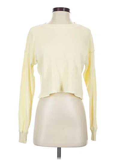 Pre-owned Tna Pullover Sweater In Yellow