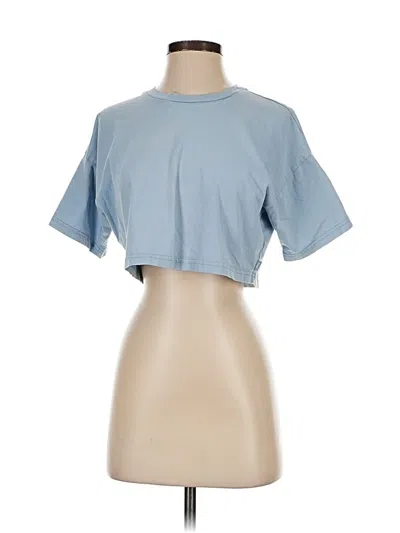 Pre-owned Tna Short Sleeve T-shirt In Blue