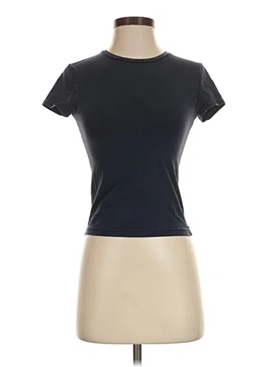 Pre-owned Tna Short Sleeve T-shirt In Black