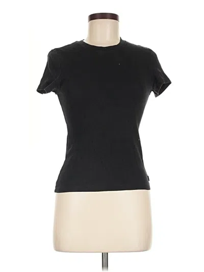Pre-owned Tna Short Sleeve T-shirt In Black