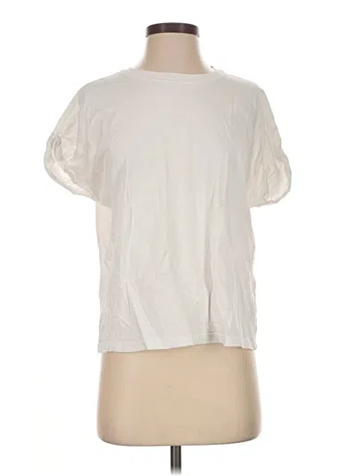 Pre-owned Tna Short Sleeve T-shirt In Ivory