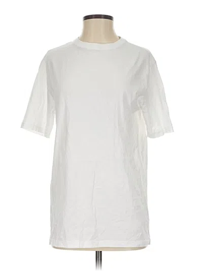 Pre-owned Tna Short Sleeve T-shirt In White