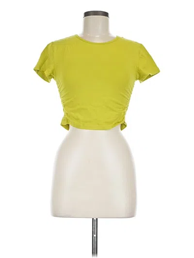 Pre-owned Tna Short Sleeve T-shirt In Yellow