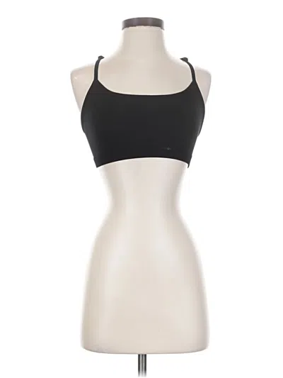 Pre-owned Tna Sleeveless Top Black Halter Neckline Tops