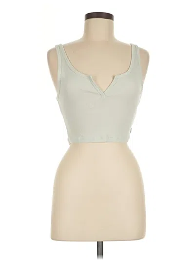 Pre-owned Tna Sleeveless Top Green Sweetheart Neckline Tops