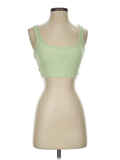 Pre-owned Tna Sports Bra In Green