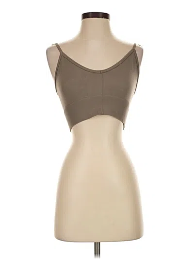 Pre-owned Tna Sports Bra In Tan