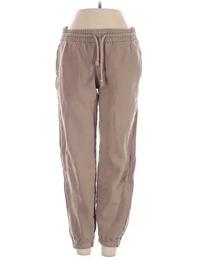 Pre-owned Tna Sweatpants In Brown