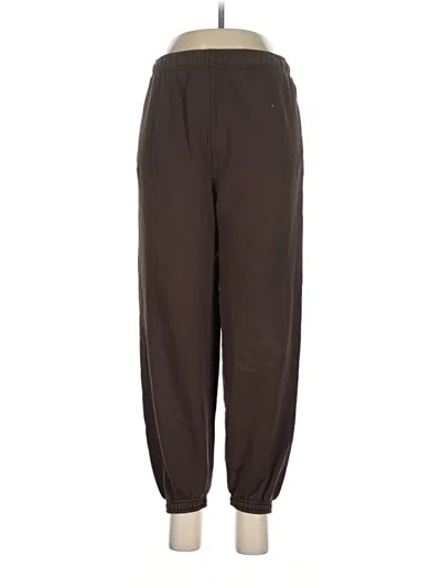 Pre-owned Tna Sweatpants In Brown