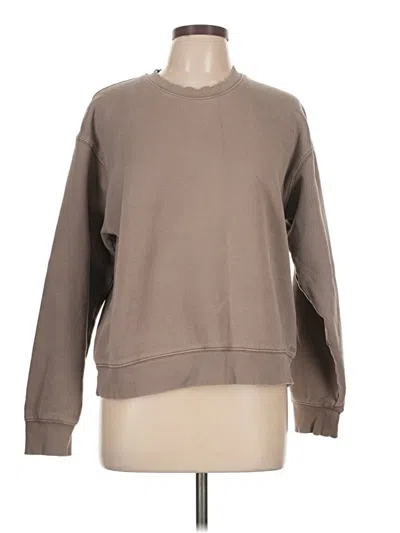 Pre-owned Tna Sweatshirt In Brown