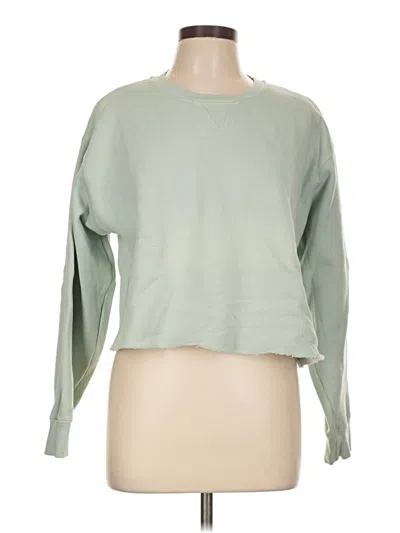 Pre-owned Tna Sweatshirt In Green